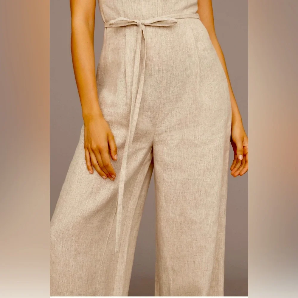 REFORMATION Ciara Linen Jumpsuit